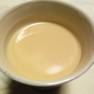 ☆ちょっと濃厚♪　生クリーム入りほうじ茶ミルク☆